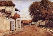 Street in Louveciennes Alfred Sisley